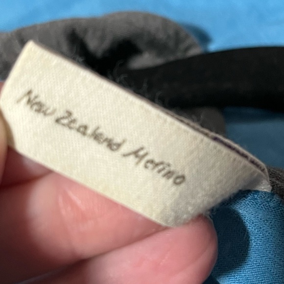 Ibex Blue Merino Wool Base layer Quarter Zip Hiking Outdoor Size Small - Picture 10 of 12